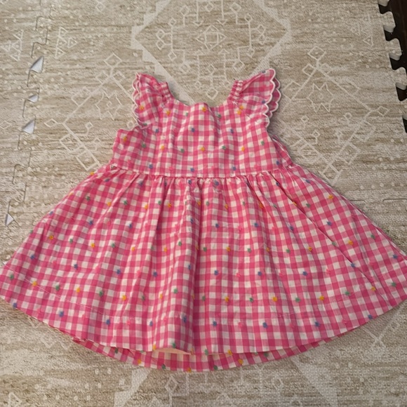 Baby Gap Pink Gingham dress - Picture 3 of 4